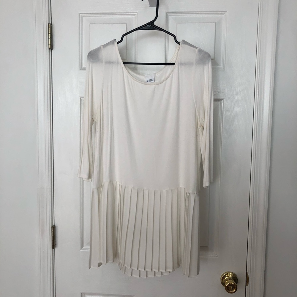 Urban Outfitters longline pleated top